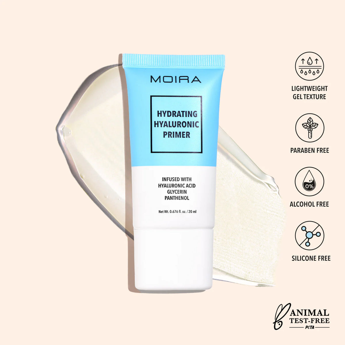 COMPLETE FACIAL PRIMER HYDRATING HYALURONIC ACID