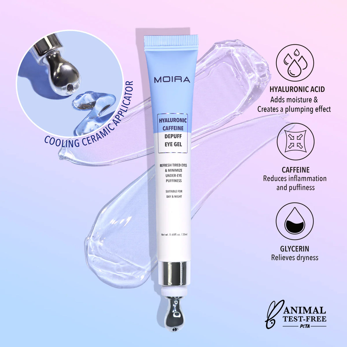 HYALURONIC CAFFEINE DEPUFF EYE GEL (BESTSELLER!!!)