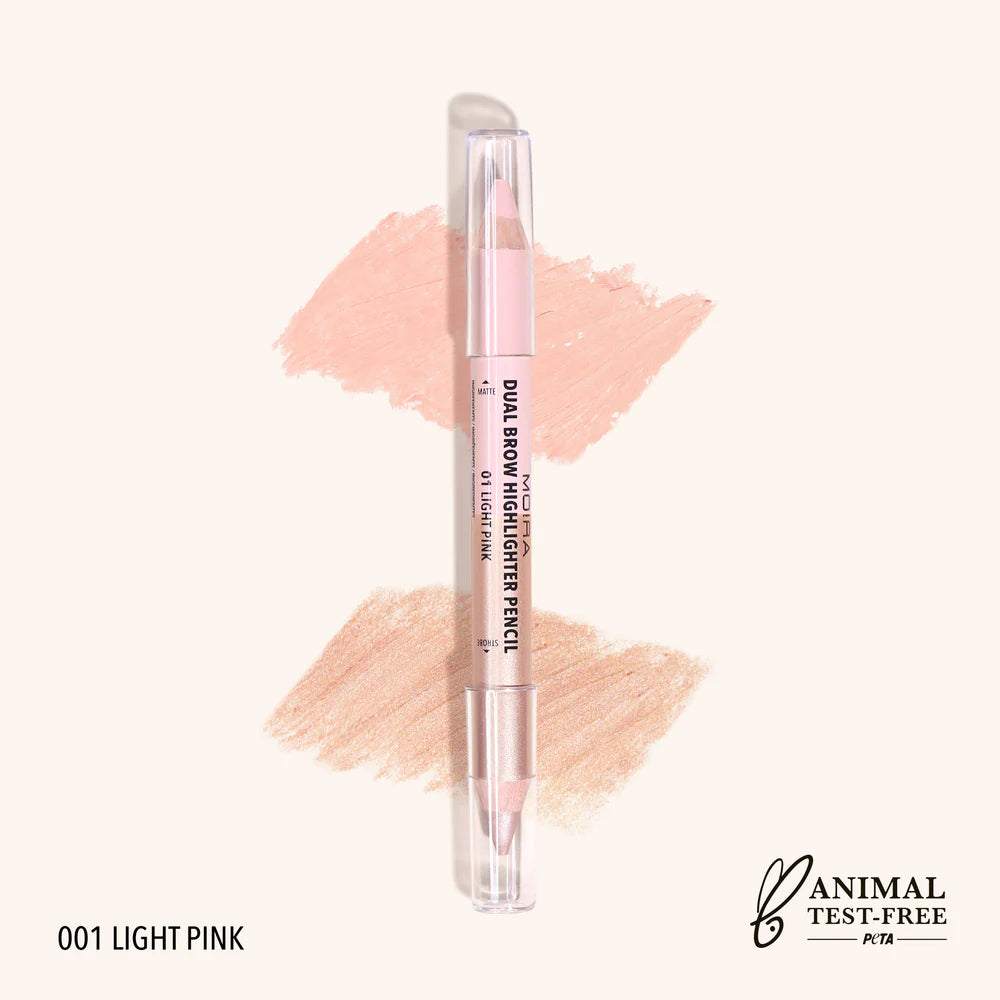 Dual Brow Highlighter Pencil (001, Light Pink)